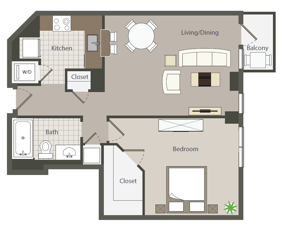 1.1L floor plan